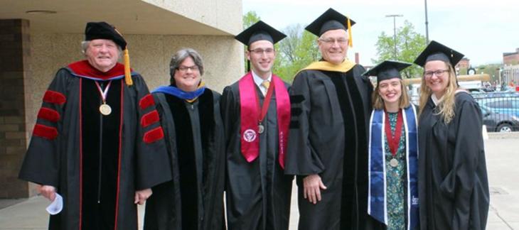 Emily Dykman, far right