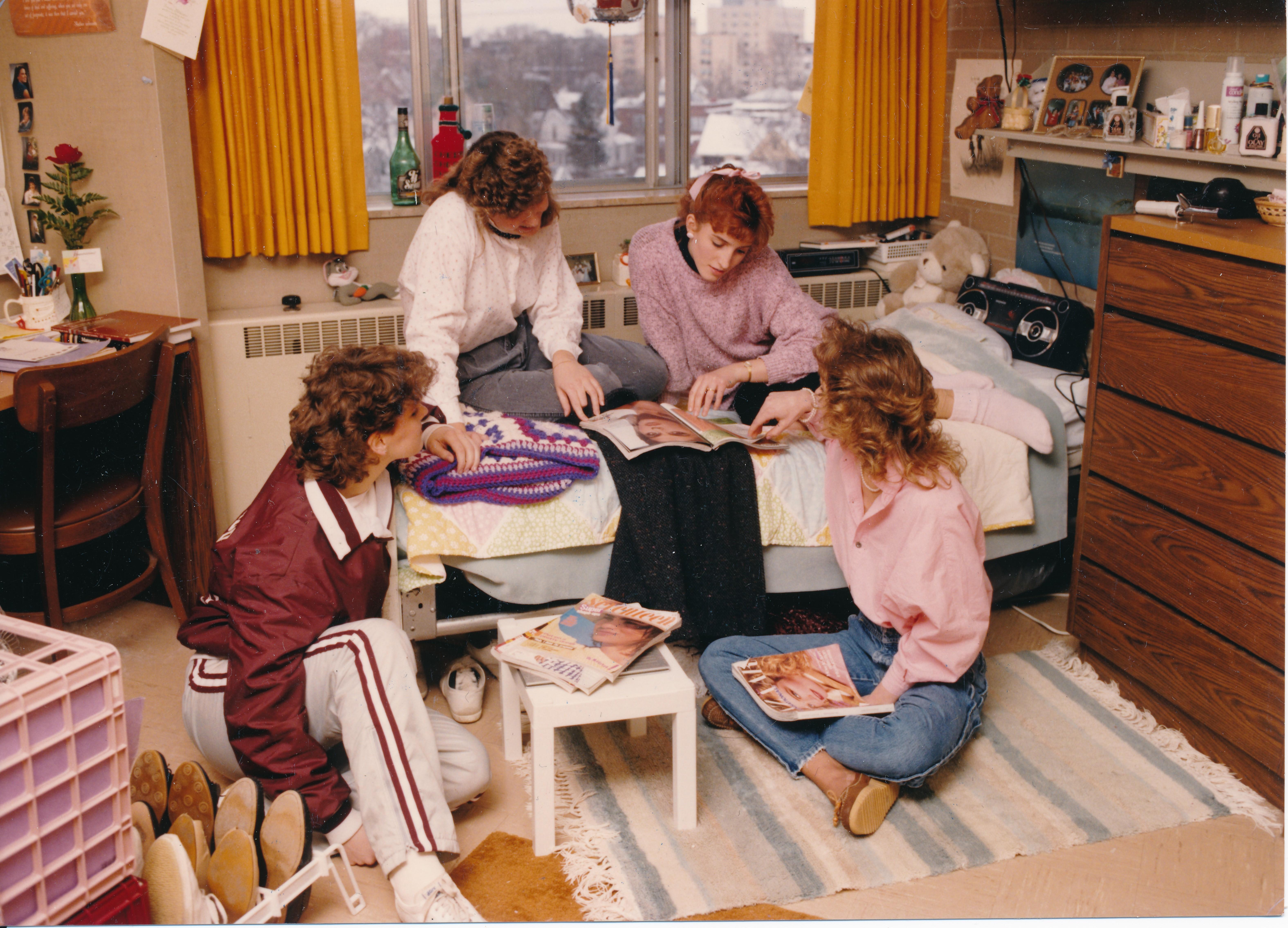 Students in Bonaventure, 1980s