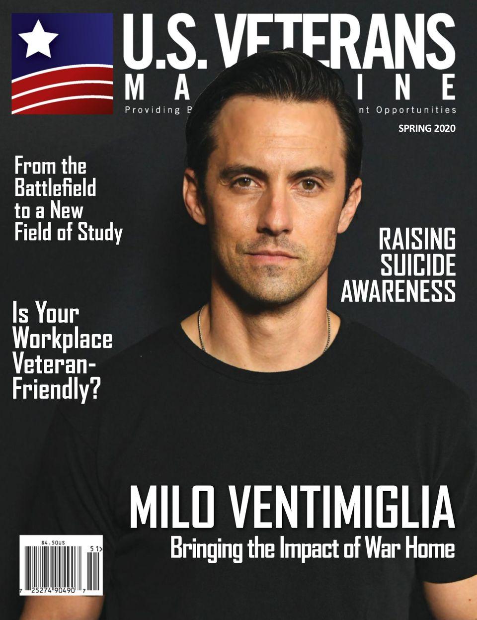 U.S. Veterans Magazine Cover Image