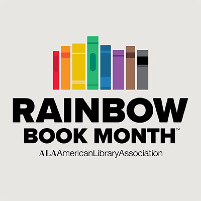 Rainbow Book Month Logo