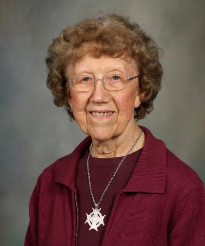 Marcella Steffes '56 Service to the University.jpg Marcella Steffes