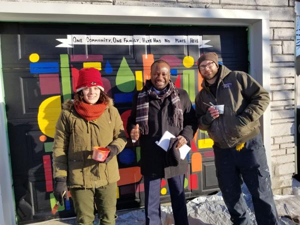 Wale LISSN Wale Elegbede was one of the founding members of the La Crosse Interfaith Shoulder to Shoulder Network, a group formed in 2017 in response to a hate crime against an Islamic business owner in La Crosse,