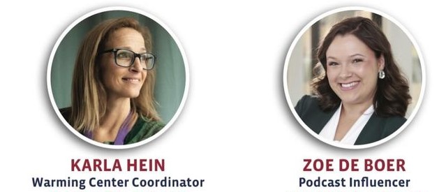 Karla Hein and Zoe de Boer