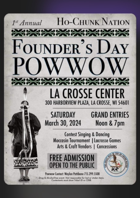 Powwow poster 2024