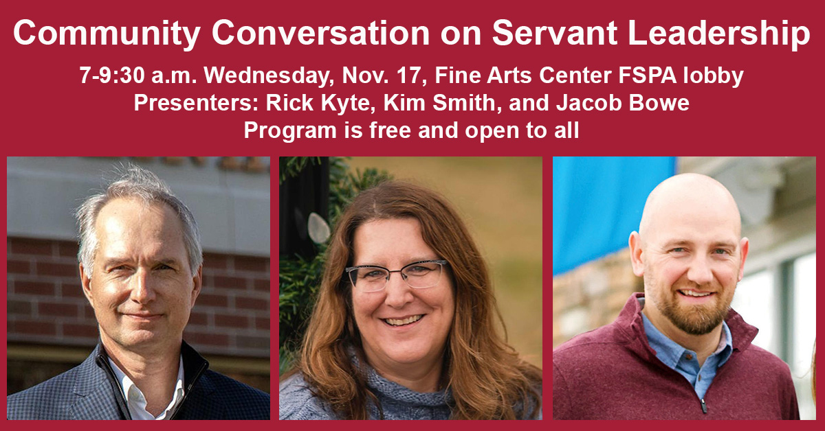 Community Conversation on Servant Leadership