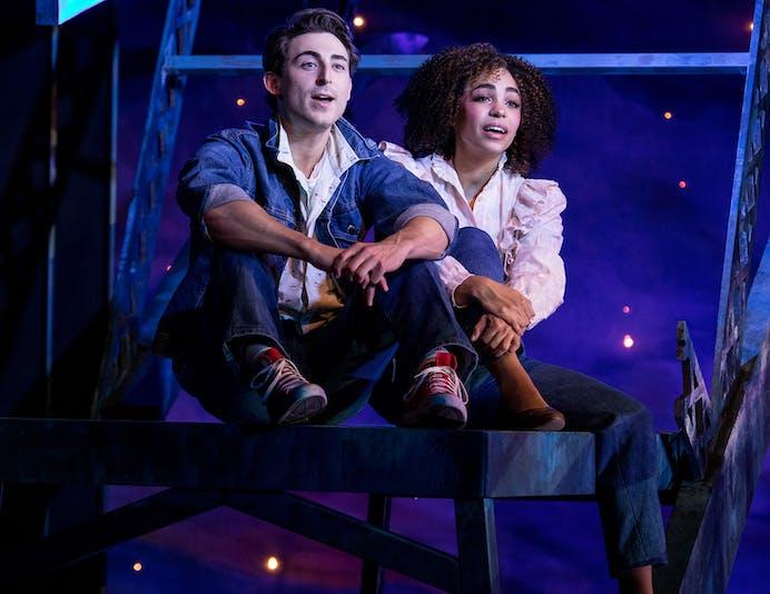 Alan Bach and Maya Richardson in Footloose Alan Bach and Maya Richardson in Footloose