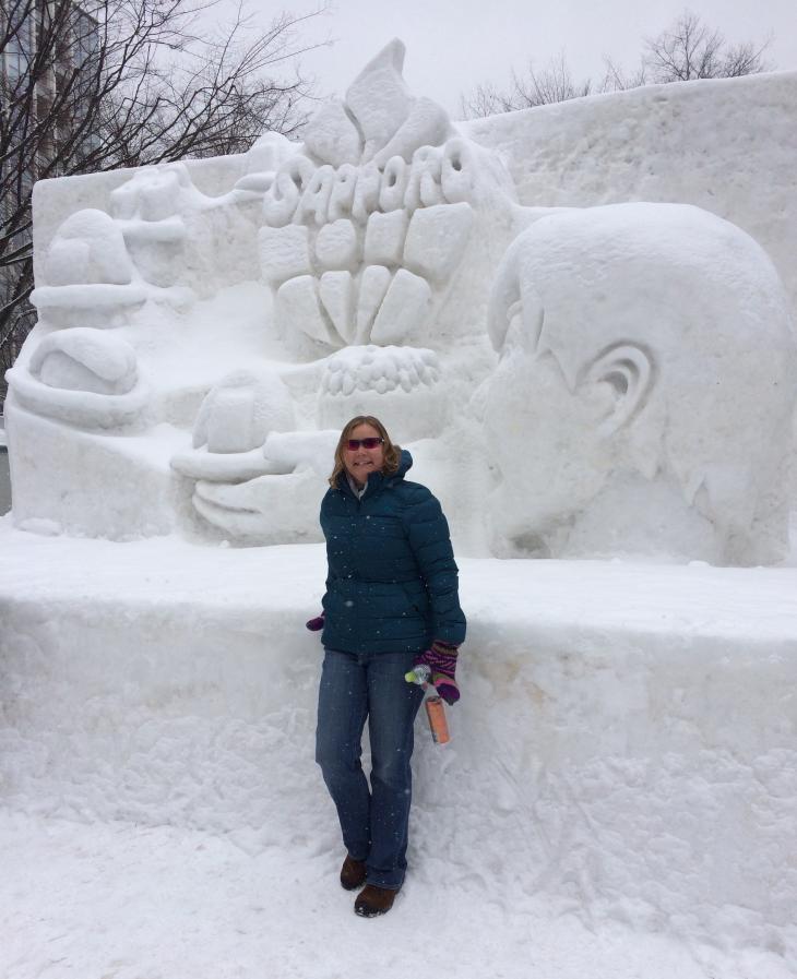 Beth Sumner in Sapporo, Japan