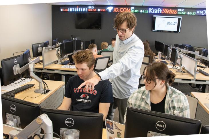 Faculty member Eric Weinberg will be a key part in developing a data science program.