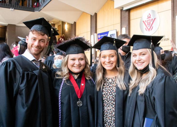 Viterbo University 2021 winter graduates