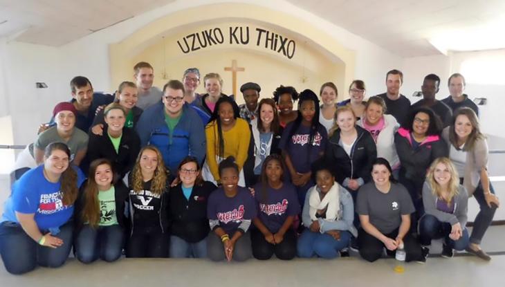 South Africa service learning trip