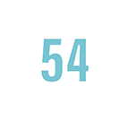 54 percent icon
