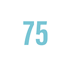 75 percent icon
