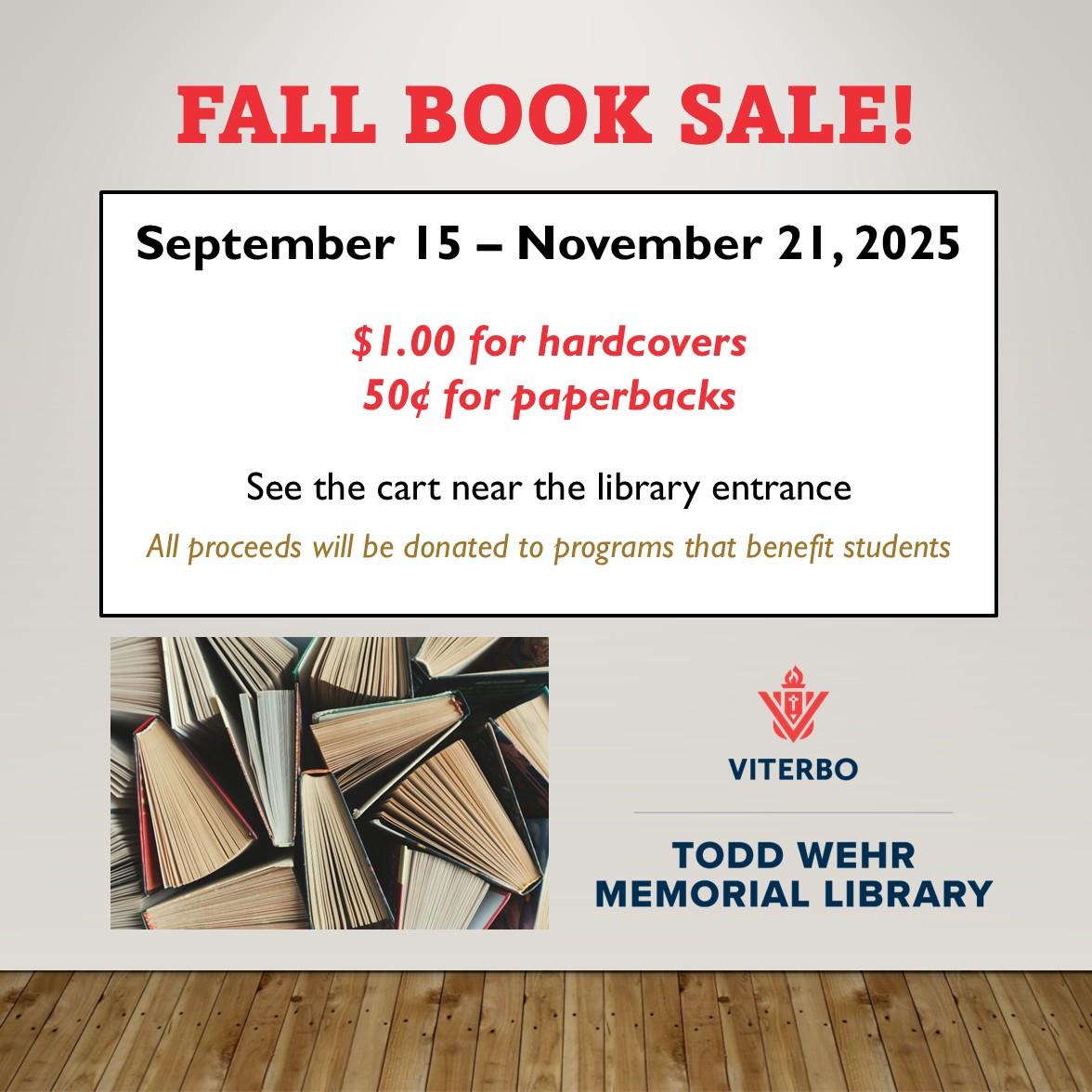 Book sale advertisement