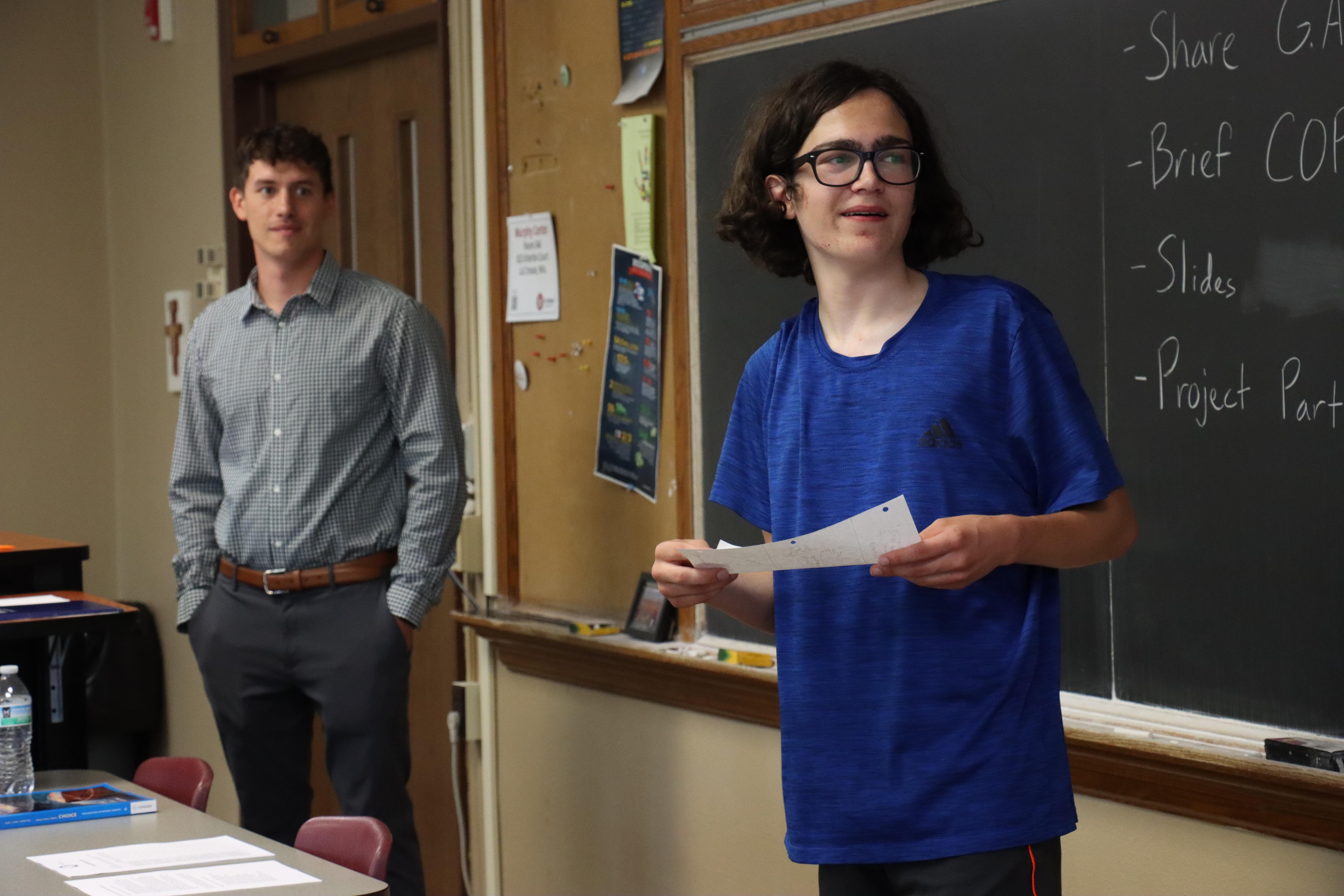 Viterbo University summer college class for high school students