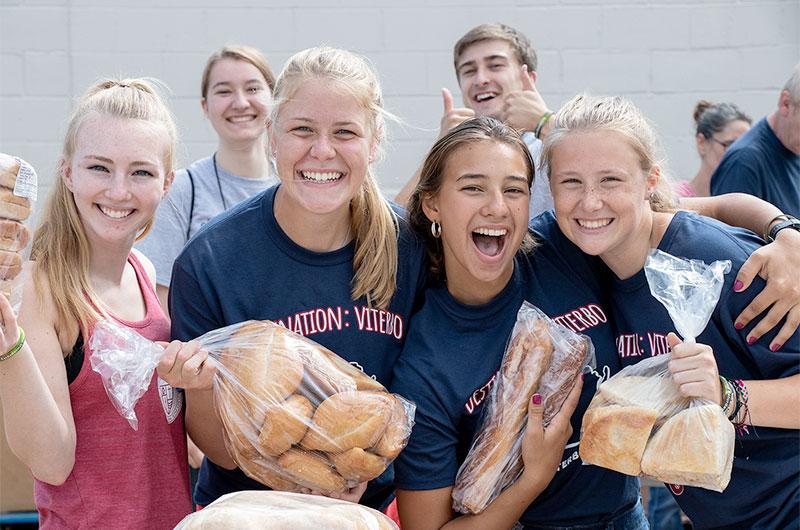 Service at Wafer Food Pantry