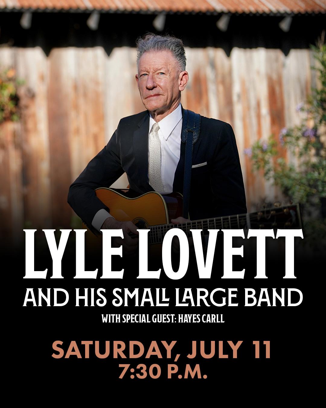 Lyle Lovett and His Small Large Band
