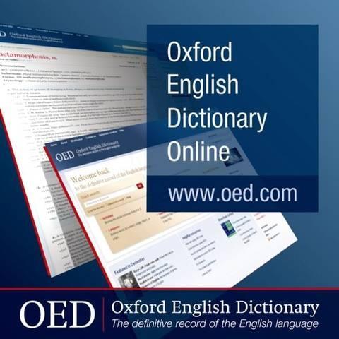 Screenshots from Oxford English Dictionary Online, www.oed.com