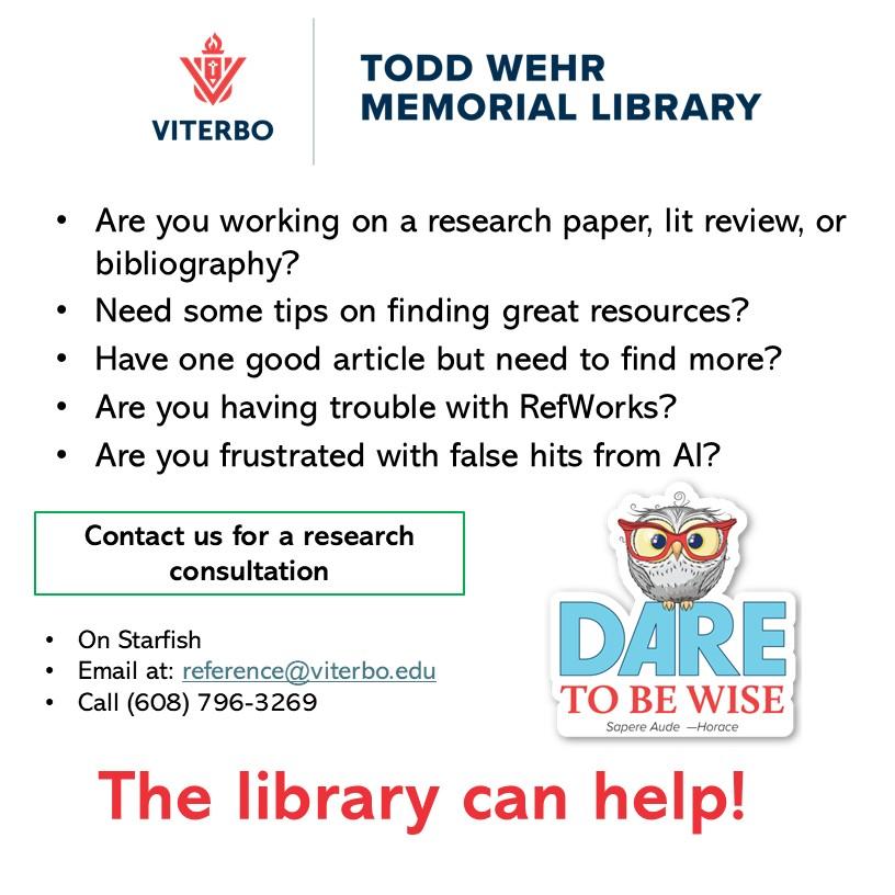Research Help Flyer