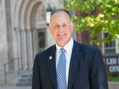 Viterbo President Rick Trietley