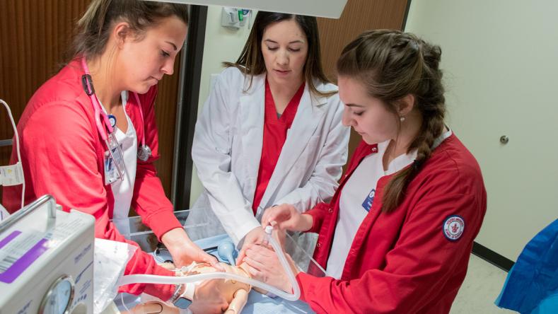 Student Nurses Sim Lab