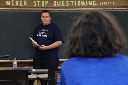 For Wesley McGough, a junior at Logan High School, taking free college courses at Viterbo University this summer through the Pathway program offered lessons that will be useful even before he goes to college.