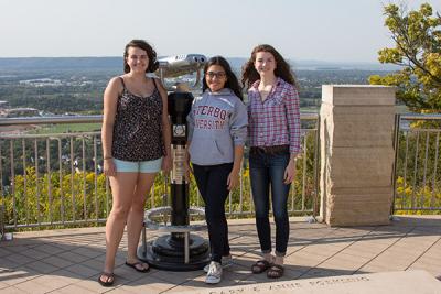 Girls on Grandad Bluff