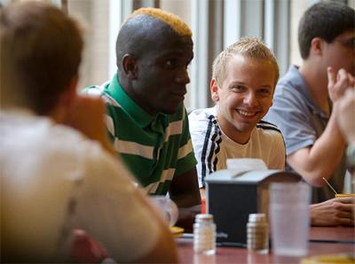 Students in Cafeteria