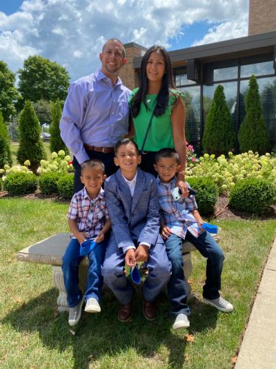 Darren Orcutt and family Darren Orcutt and family