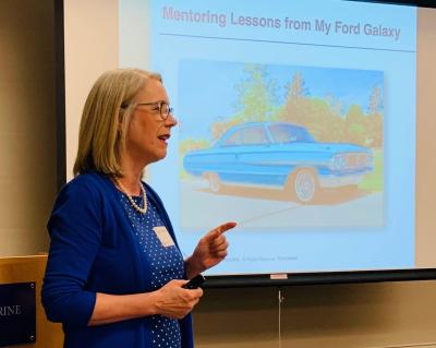 Before the pandemic, Jean Storlie kept busy giving presentations on the power of story telling.