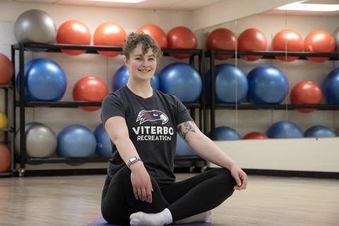 Nutrition and dietetics major Izzy Grothaus