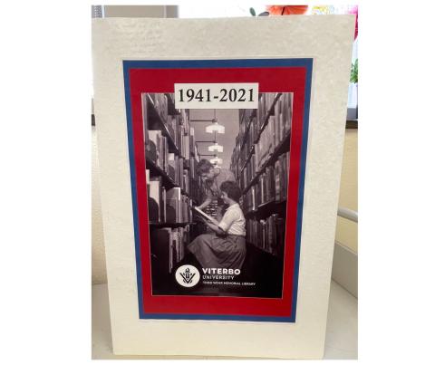 Library 80th Anniversary Card