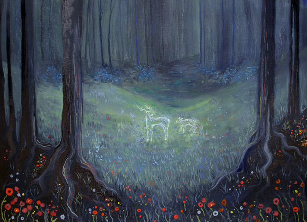 Hope Reiger forest painting.png