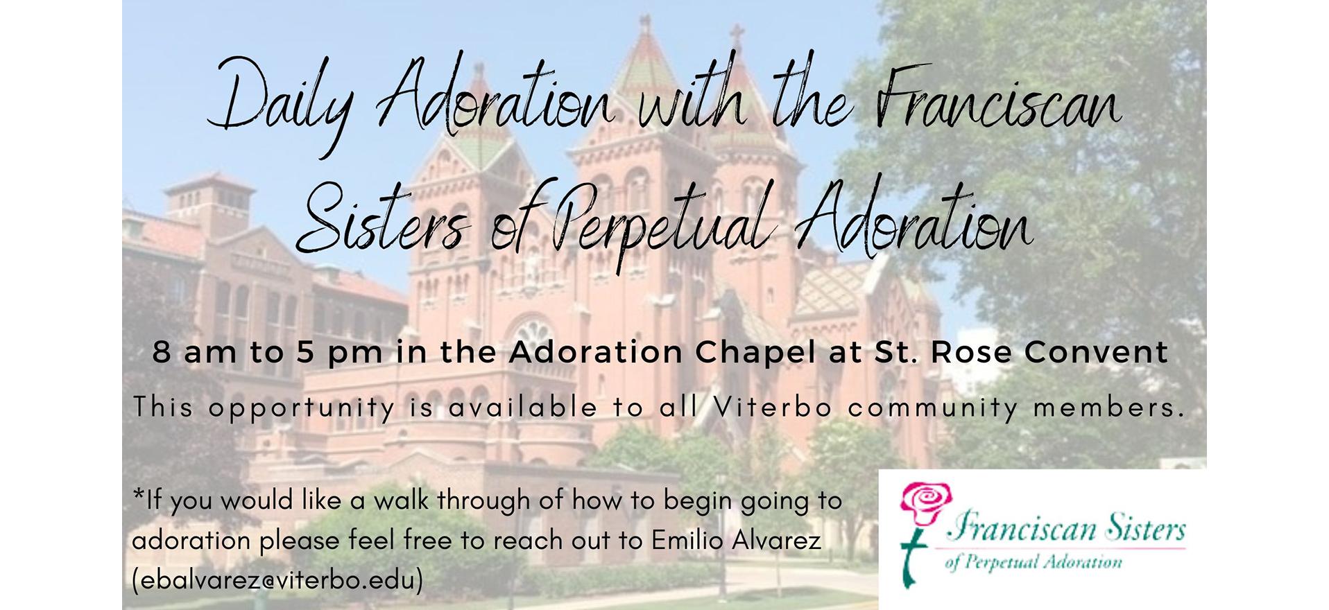 Daily Adoration with Sisters