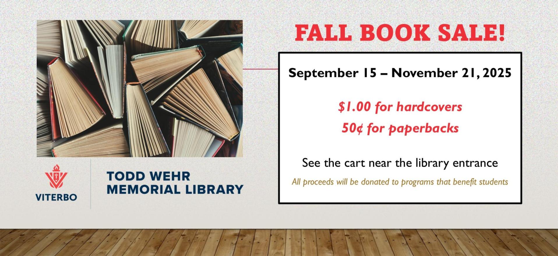 Fall 2025 Book Sale