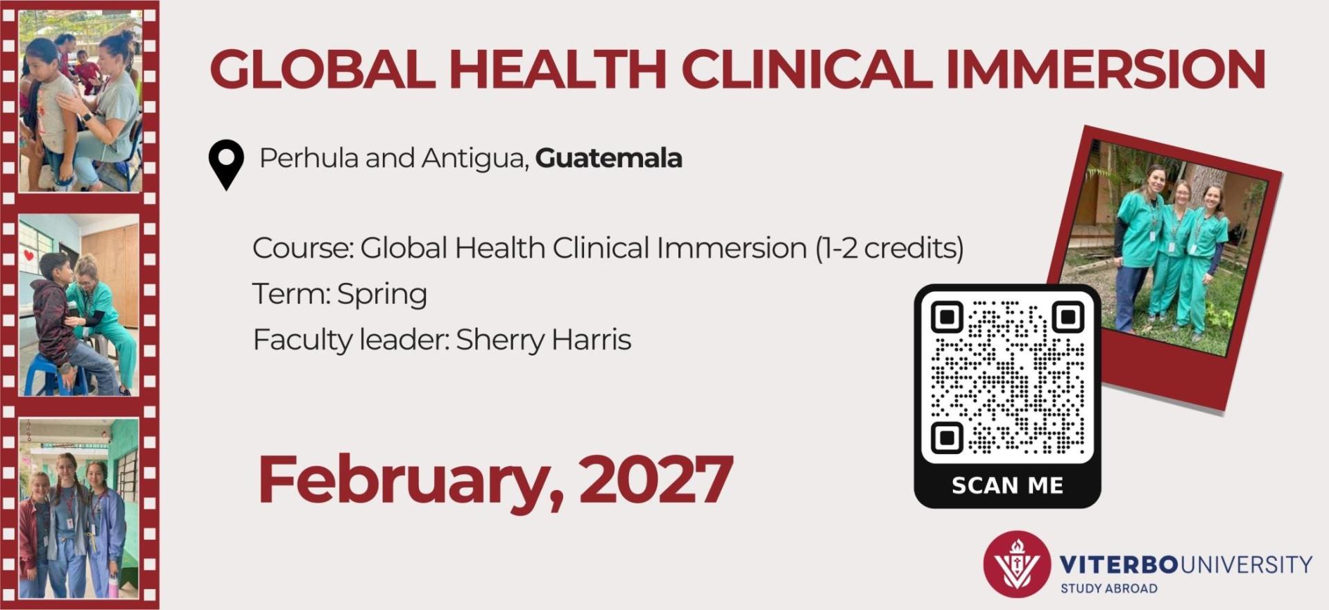 Global Health Clinical Immersion