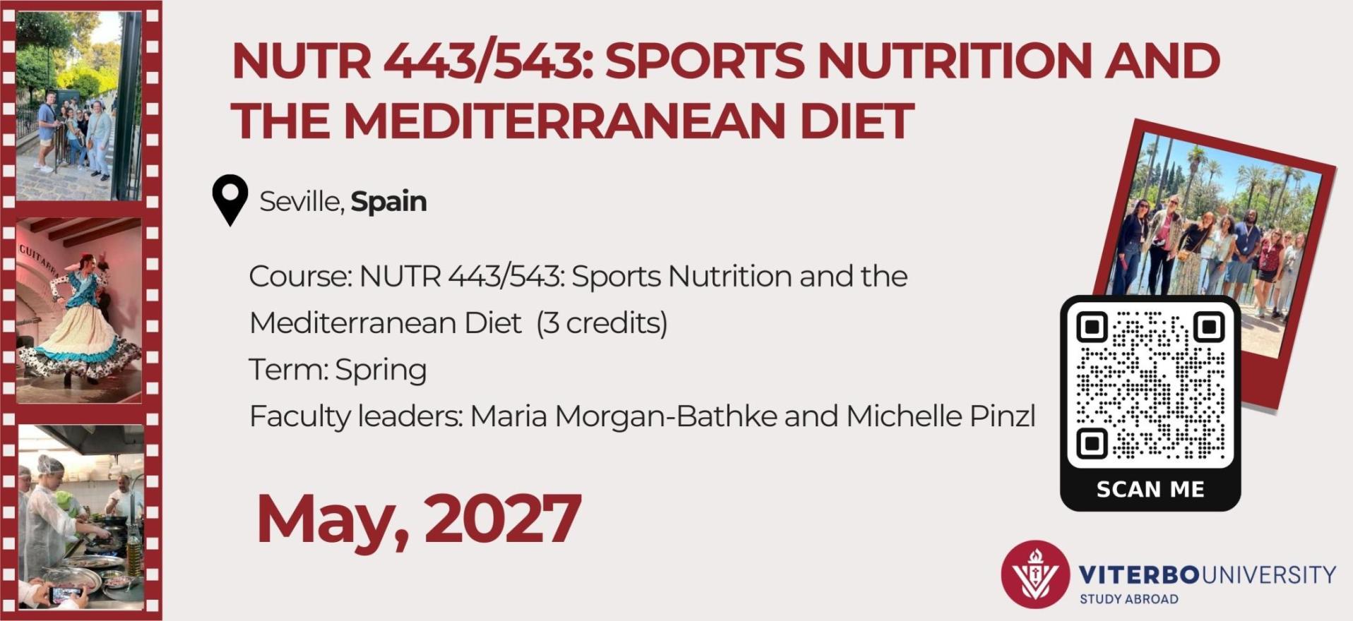 Sports Nutrition and the Mediterranean Diet – Sevilla, Spain