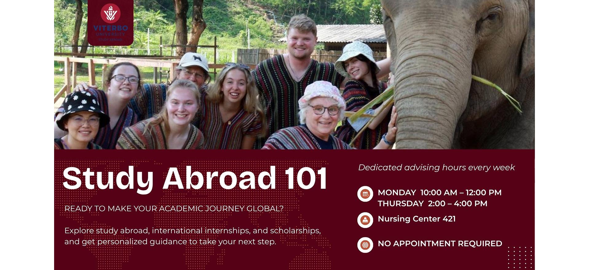 Study Abroad Office Hours
