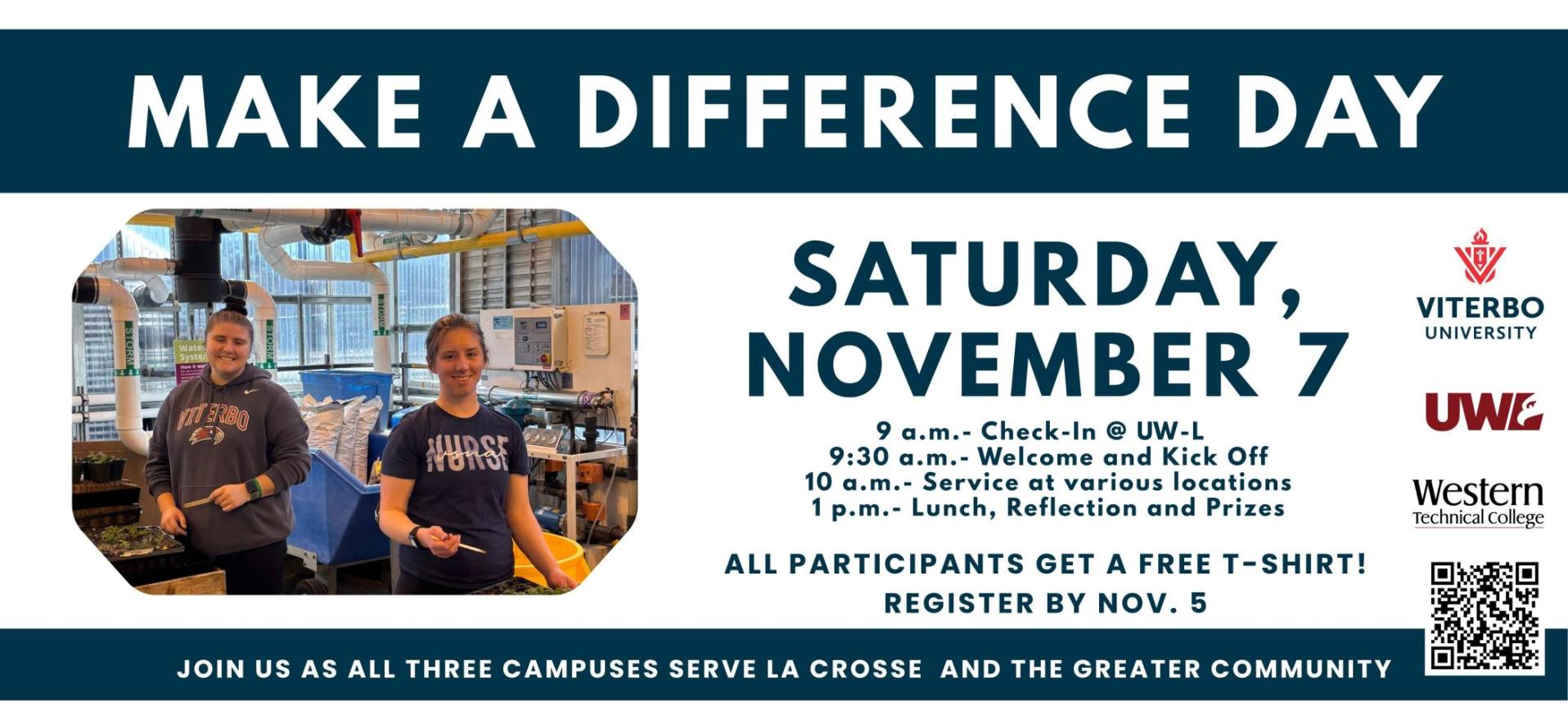 Make a Difference Day Advertisement