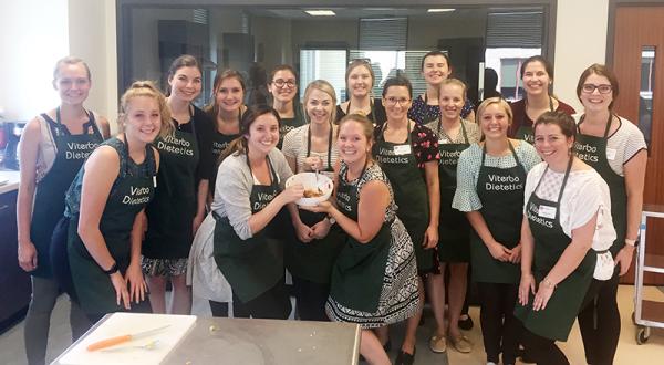 Dietetic Interns Cooking with UW-Extension