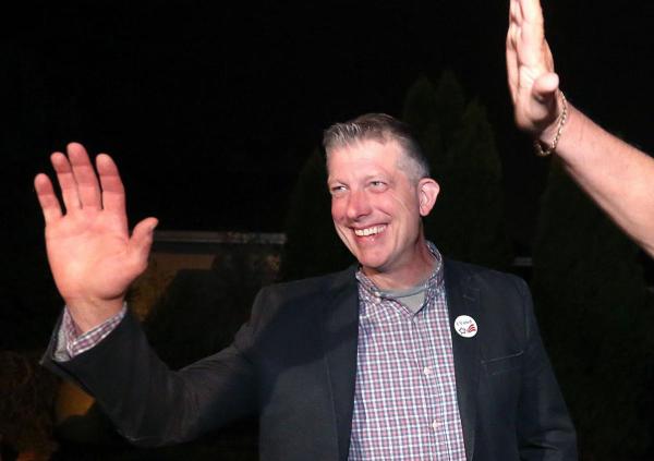 Mitch Reynolds, who earned a master's degree from Viterbo University in 2020, became La Crosse's new mayor after winning the April 6 election. (Peter Thomson photo/La Crosse Tribune) Mitch Reynolds