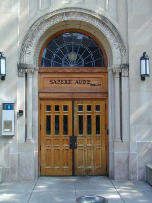 Murphy Center library entrance