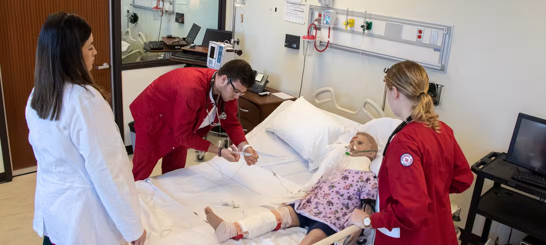 Viterbo Nursing Students Simulation Lab